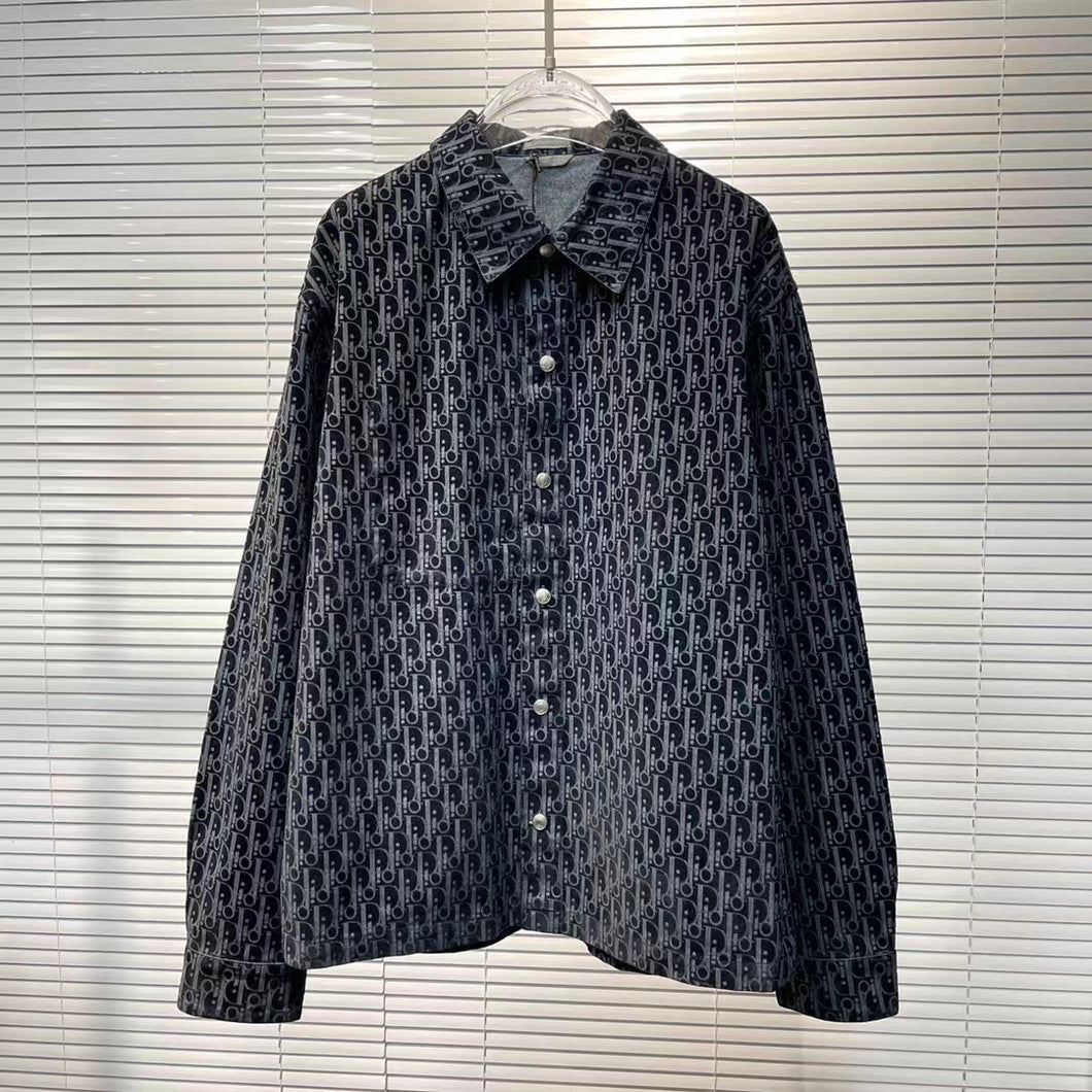 DD button down gray