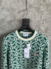 Load image into Gallery viewer, Casa green knit sweater
