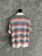 Load image into Gallery viewer, Casa multicolor knit stripe shirt
