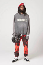 Load image into Gallery viewer, Gallery red flame joggers 23
