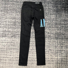 Load image into Gallery viewer, Amiri sky blue black denim
