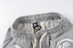 Hellstar gray flare sweat pants