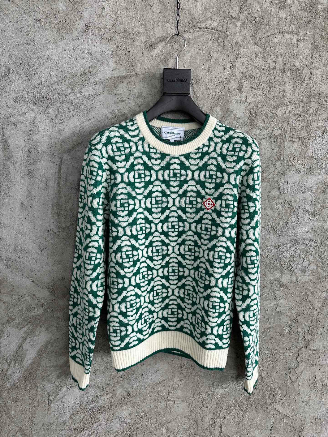Casa green knit sweater