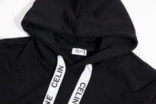 Load image into Gallery viewer, Celine ribbon drawstring hoodie
