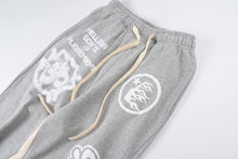 Load image into Gallery viewer, Hellstar gray flare sweat pants
