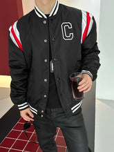 Load image into Gallery viewer, Celine black red white bomber
