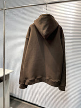 Load image into Gallery viewer, Monogram brown delux hoodie
