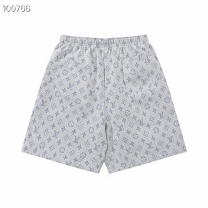 Monogram denim summer shorts 2023