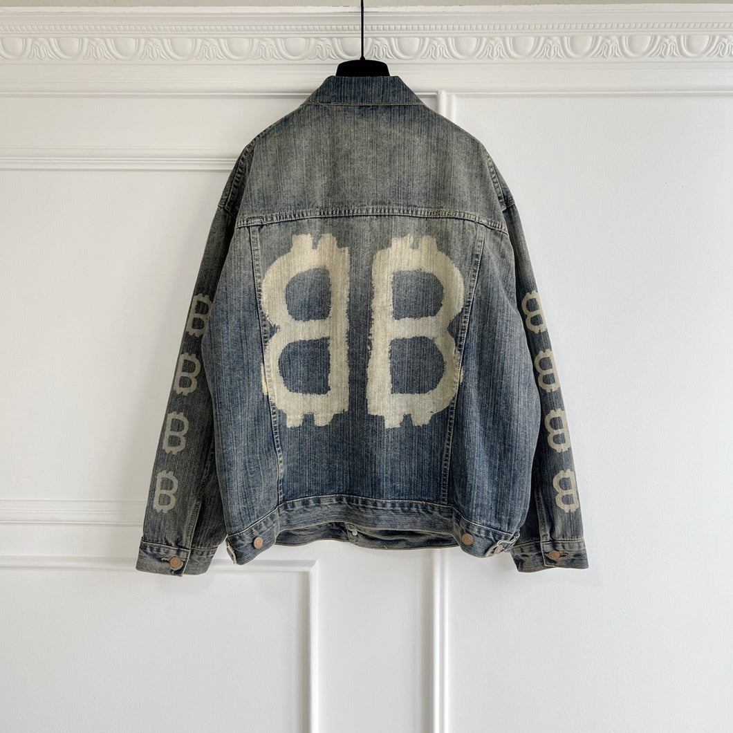 BB double logo denim jacket