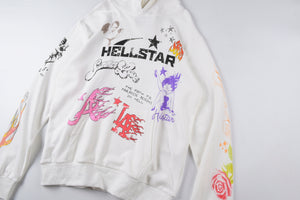 Hellstar all over hoodie