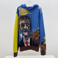 Load image into Gallery viewer, Monogrm super knit face hoodie
