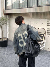 Load image into Gallery viewer, BB double logo denim jacket
