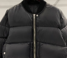 Load image into Gallery viewer, Rick ownes black bubble jacket
