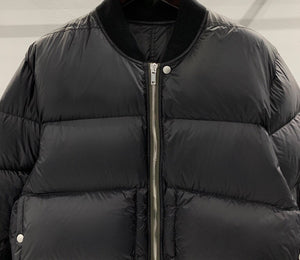 Rick ownes black bubble jacket