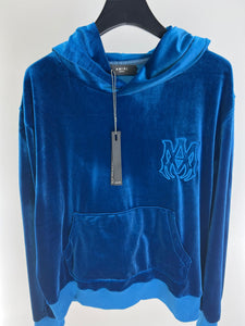 Amiri velvet blue hoodie