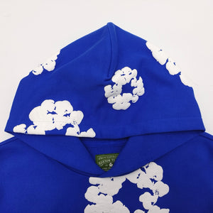 Denim tears royal blue hoodie