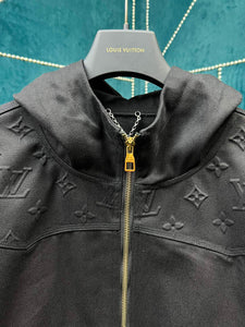 Monogram 3d black workman jacket