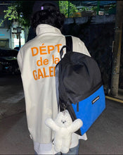 Load image into Gallery viewer, Gallery zip up tan workman jacket
