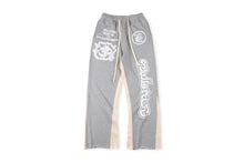 Load image into Gallery viewer, Hellstar gray flare sweat pants
