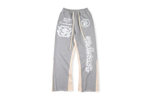 Hellstar gray flare sweat pants