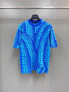 Monogram ocean knitted shirt