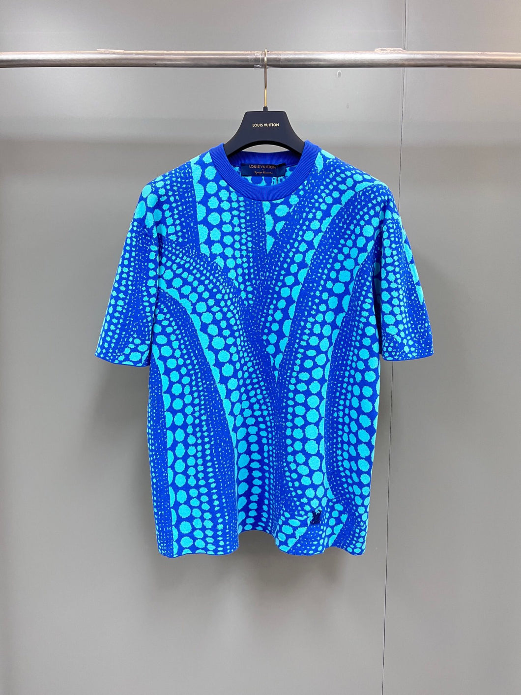 Monogram ocean knitted shirt