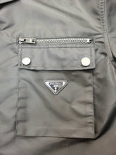 Load image into Gallery viewer, Prada pocket with zipper button down
