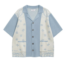 Load image into Gallery viewer, Rhude knit blue button down
