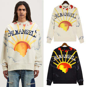 Palm sunset crewneck