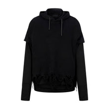 Load image into Gallery viewer, Givenchy distressed hoodie sweater underlay
