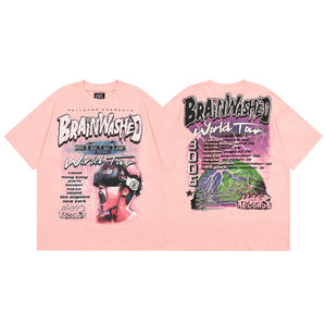 Hellstar brainwashed pink shirt