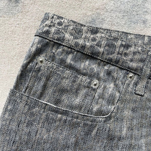 DD sliver painted denim