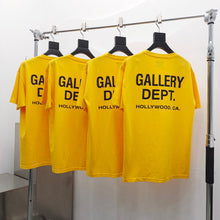 Load image into Gallery viewer, Gallery yellow classic logo shirt
