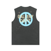 Load image into Gallery viewer, Gallery beach peace cut off shirt
