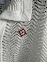 Load image into Gallery viewer, Casa white knit long sleeve shirt
