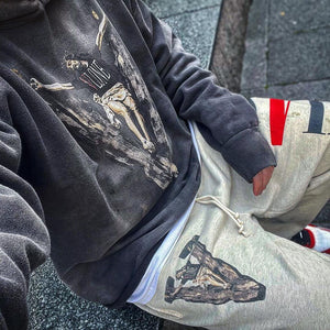 Vlone Saint cross sweat pants