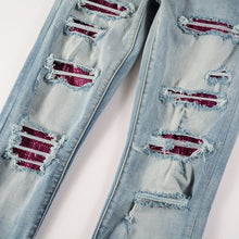 Load image into Gallery viewer, Amiri pink stone denim
