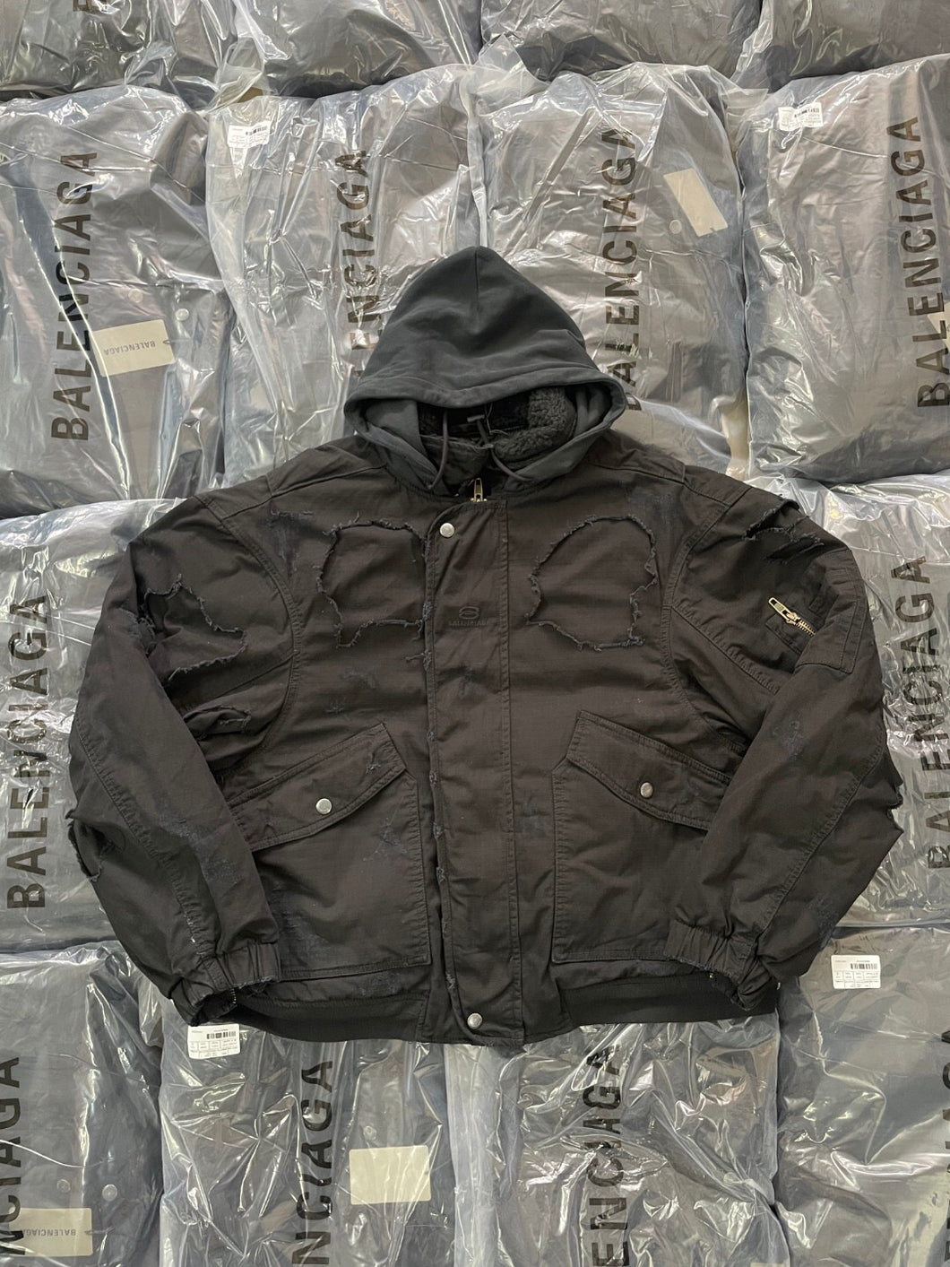 BB workman distressed heavy jacket