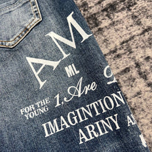 Load image into Gallery viewer, Amiri blue denim dreams
