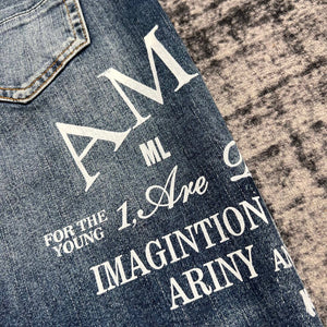 Amiri blue denim dreams