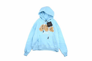 Palm teddy bear hoodie