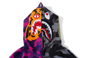 Bape spilt V1 full zip hoodie