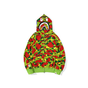 Bape full zip watermelon hoodie