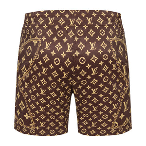 Monogram chain trunks