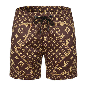 Monogram chain trunks