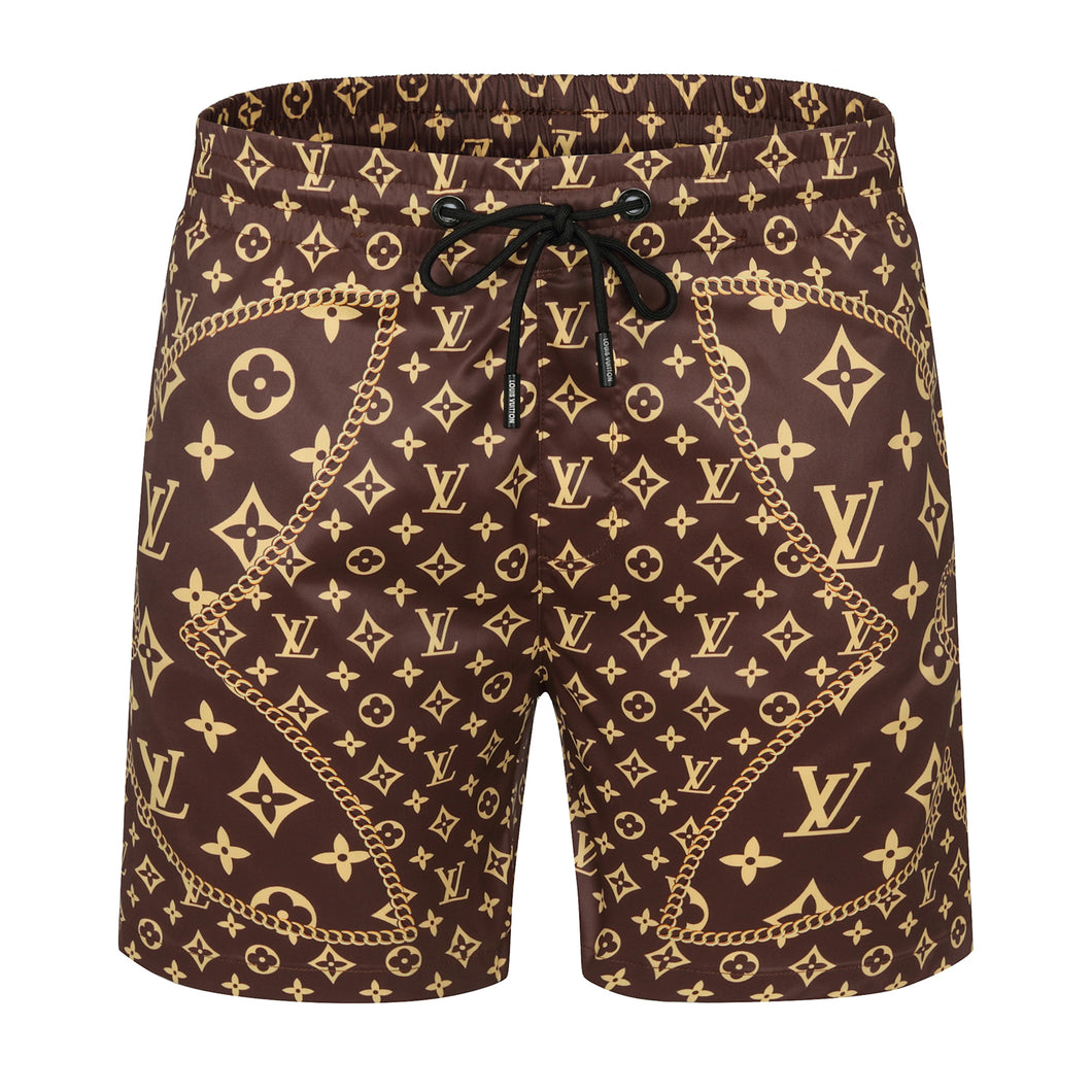 Monogram chain trunks