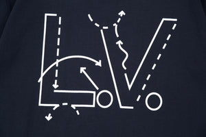 Monogram route logo shirt