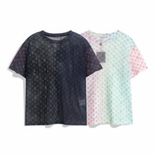 Load image into Gallery viewer, Monogram mesh painted shirt
