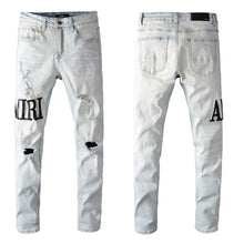 Load image into Gallery viewer, AMIRI WORD DENIM BLUE
