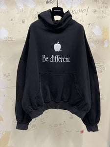 Be different Apple hoodie